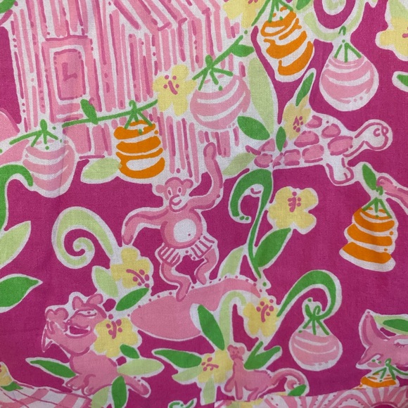 Lillly Pulitzer Jungle floral & bead Embroidery dress tunic - Picture 10 of 14